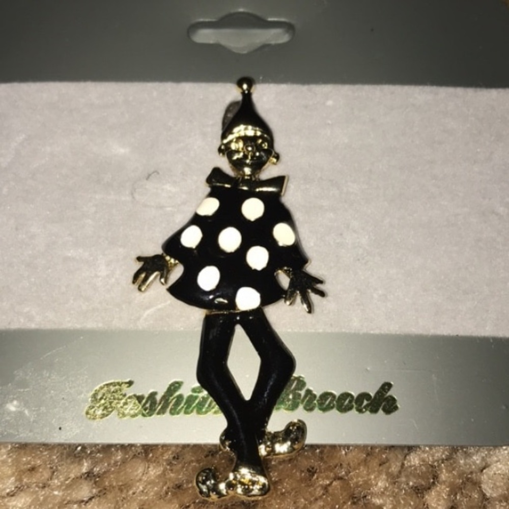 NWOT—Clown Fashion Brooch